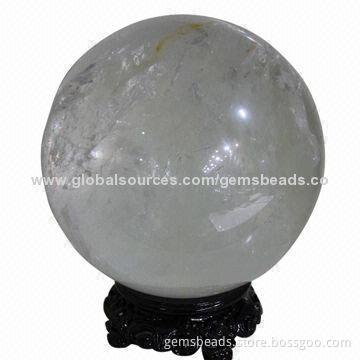 Crystal figurines ball